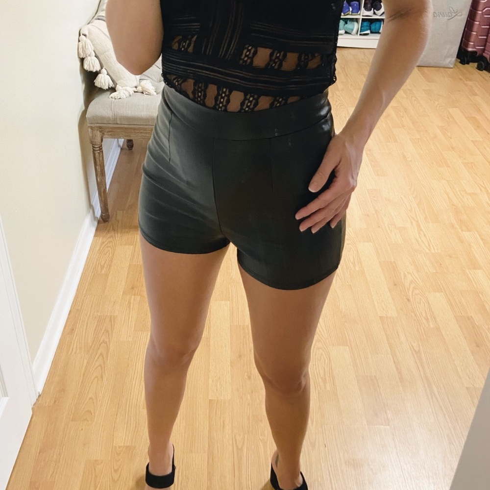 High waist shorts